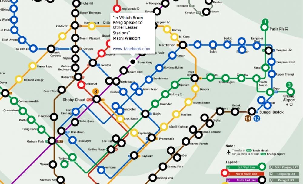 ਨਕਸ਼ਾ ਸਿੰਗਾਪੁਰ mrt