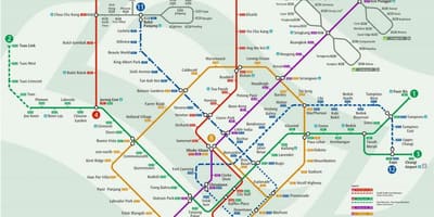 ਨਕਸ਼ਾ ਦੇ mrt ਸਿੰਗਾਪੁਰ