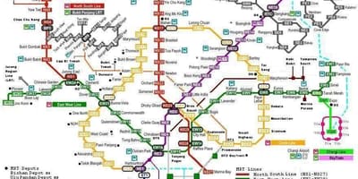 Mrt 7 ਸਟੇਸ਼ਨ ਨਕਸ਼ਾ
