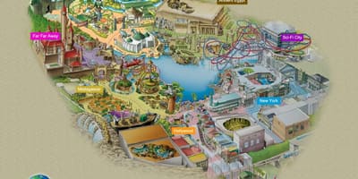 Resorts ਵਿਸ਼ਵ sentosa ਨਕਸ਼ਾ