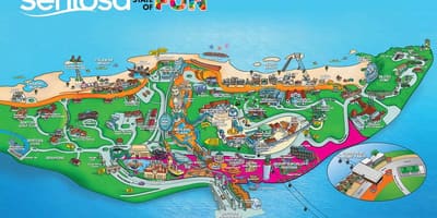 ਨਕਸ਼ਾ ਦੇ sentosa island
